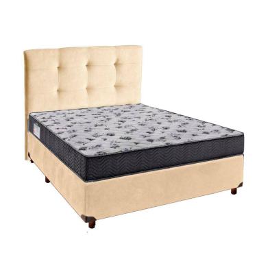 Imagem de Kit Cama Box + Cabeceira + Colchão Casal D33 - Iso100 - Ortobom