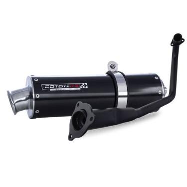 Imagem de Escape / Ponteira Coyote RS1 Aluminio Redondo - Fazer 250 ano 2009 até