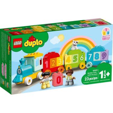 Imagem de Lego Duplo Trem Dos Números Aprender a Contar 23 Peças - 10954