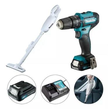 Imagem de Combo Parafuseira+Aspirador Bateria 12,0V MAKITA - MAKITA MAQUINAS