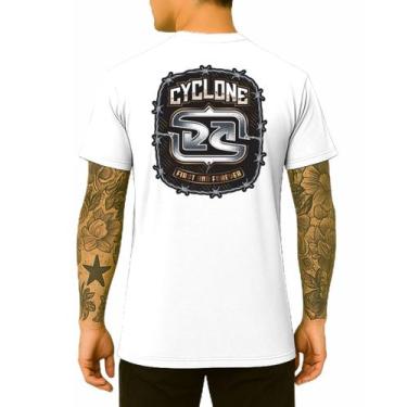 Imagem de Camisa Cyclone Iron Thorn Metal, Branco, M