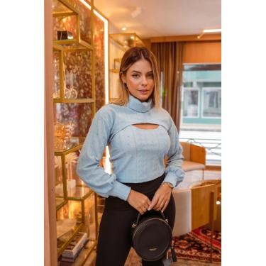 Imagem de Top com Suéter e Cropped Sobreposto