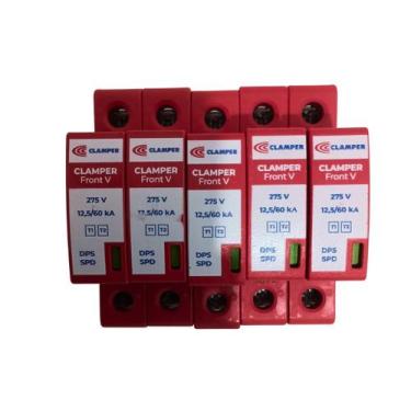 Imagem de Kit 5 Dps 60ka 275v Clamper Protetor Contra Raio