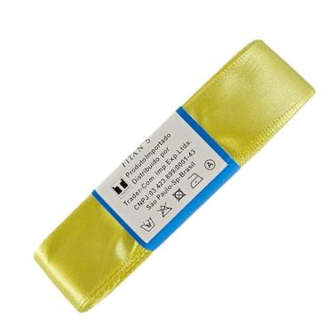 Imagem de TRADER, Fita De Cetim Trader 22mm N°5 Com 10 Metros, Verde Limão
