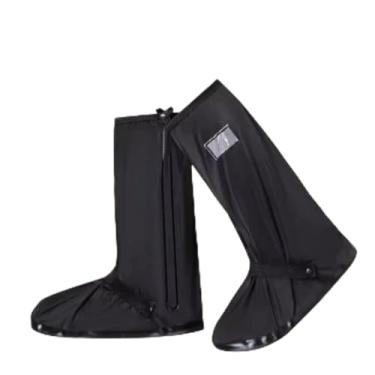 Imagem de Capa Protetora para Sapato e Tênis em PVC Impermeável Estilo Galocha – Protetor de Calçados para Motoqueiro, Dias de Chuva e Lama, Antiderrapante, Reutilizável e Resistente à Água