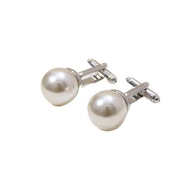 Imagem de Abotoaduras para homens e mulheres clássicas adequadas para casamento negócios smoking camisa formal acessórios de terno aniversários outras ocasiões, One Size, Metal, Sem Pedra Preciosa