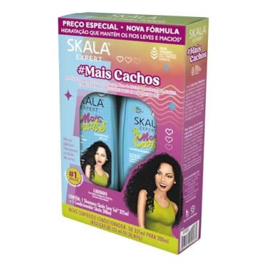 Imagem de Kit Skala Mais Cachos Shampoo 325ml + Condicionador 200ml