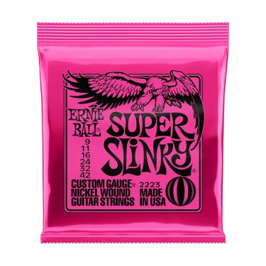 Imagem de Encordoamento P/ Guitarra Ernie Ball Slinky 9/42 - EC0047