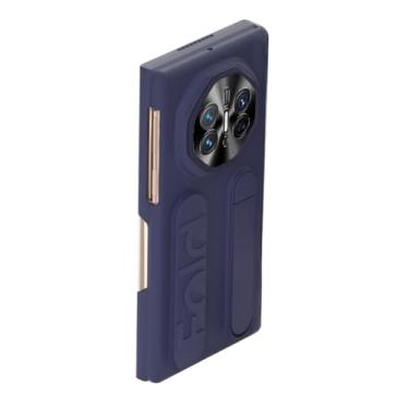 Imagem de HAOMRIYL Capa para Huawei Mate Xts, alça de pulso invisível com suporte traseiro dobradiça capa de proteção à prova de choque, azul, Mate XTs