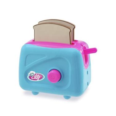 Imagem de Brinquedo Mini Torradeira de Pão Coleção Le Chef Divertido - Usual Bri