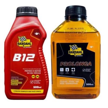 Imagem de Kit aditivo de oleo b12 plus e Prolonga Bardahl Proamx - bardahl proma