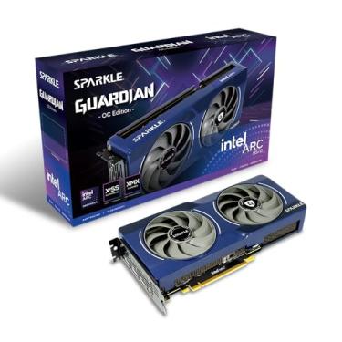 Imagem de Sparkle Placa gráfica Intel Arc B570 Guardian OC, 10 GB GDDR6, arrefecimento rasgado 2.0, ventilador axial, luz de respiração, placa traseira de metal, SB570G-10GOC