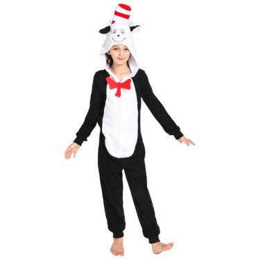 Imagem de Fantasia Leadtex Child Cat Hat, macacão, Halloween, Cosplay M6-8