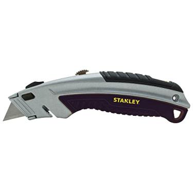 Imagem de Faca utilitária retrátil Stanley 10-788 6-5/8" 3 Descontos de Lâminas, Black/Silver, 1-Pack
