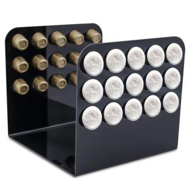 Imagem de Porta Cápsula Acrílico - Compatível com Cápsulas Nespresso - Preto - 3