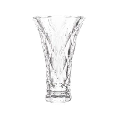 Imagem de Vaso de Vidro Diamond Transparente 15 cm - Lyor