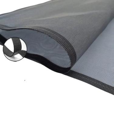 Imagem de Tela Mosquiteira em Fibra de Vidro, 150x100 cm, com Fecho de Contato, Proteção contra Insetos, Instalação Fácil, Removível, Transparente, para Janelas