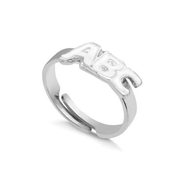 Imagem de Anel Infantil ABC (Branco)