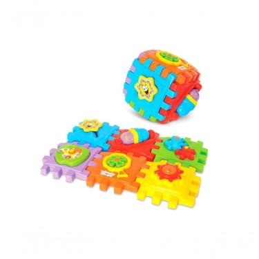 Imagem de Brinquedo Para Bebê Smart Cube Com Som - Maral