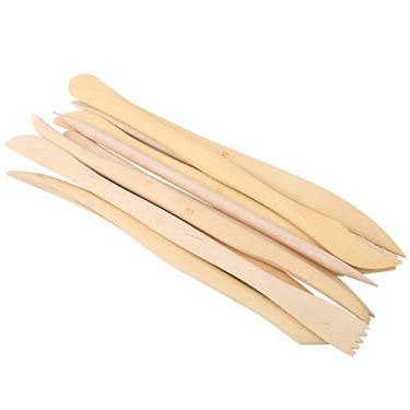 Imagem de Conjunto de Ferramentas de Modelagem de Escultura Em Argila de Madeira Criativo DIY Kit de Escultura Em Cerâmica para Artistas Amadores 10 Peças