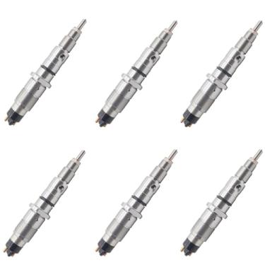 Imagem de HATRYIDA 6PCS Common Rail Injector FIB1454CR para Komatsu PC228 PC240 PC270 WA200 WA250 WA320 WA380 4.5L / 6.7L SAAD107E-1 SAA6D107 107-224 H/P Equipment