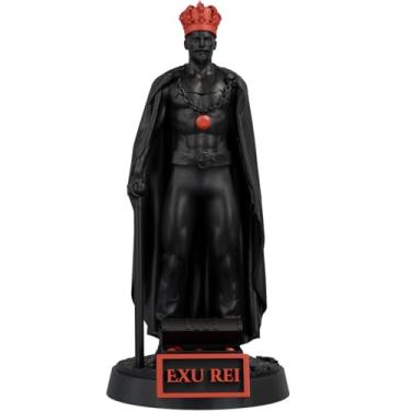 Imagem de Estátua Exu Rei Umbanda Candomblé (Cor Nox Sanguine)