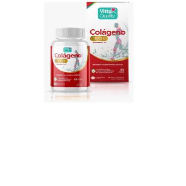 Imagem de Colágeno Tipo Ii + Vit C E E C/60 Cápsulas - Vitta Quality
