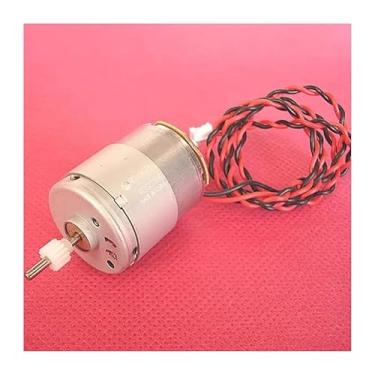Imagem de DC 3V-48V RS-365PH Acionador de partida eletrônico com engrenagem, módulo 0,4 de alta velocidade, escova de carbono de 14 dentes, iniciador eletrônico CC para copiadora, aspirador de pó, secador de