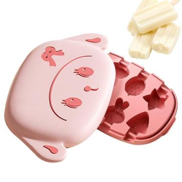 Imagem de Moldes para picolé de silicone | Silicone para máquina de sorvete, acessórios para sobremesas frias, ferramentas de fabricação de pastelaria gelada para bebidas iogurte e geleia de frutas