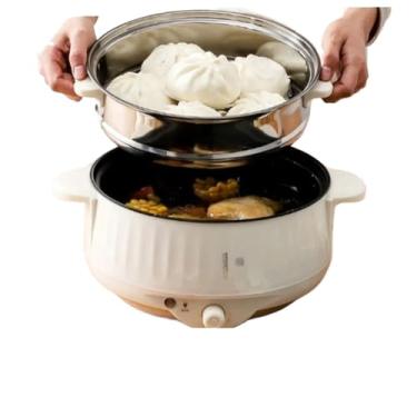 Imagem de Panela de Arroz，Panela de Arroz Eletrica 220v，úNica Dupla Camada，VáRios Tamanhos Podem Ser Escolhidos，Ideal para RefeiçõEs de 1 A 4 Pessoas(1 Compartimento-20cm-2 camadas)