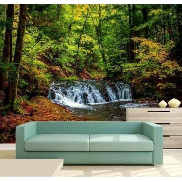 Imagem de Papel de Parede - Paisagens Cachoeira 3D 3,75M² na 012 - Voce Decorand
