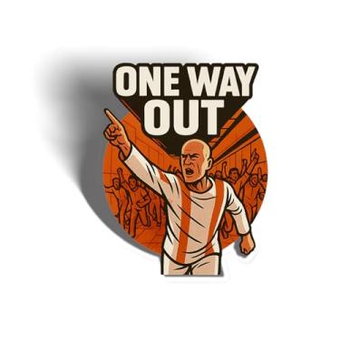 Imagem de Adesivo One Way Out Andor Prison Break Decalque Notebook Carro Laptop 10,8 cm x 14 cm (Adesivo)