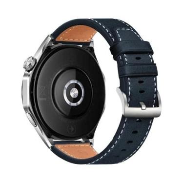 Imagem de Pulseira De Couro E Silicone De 22mm Para Huawei Watch GT6 6Pro GT5 GT