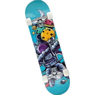 Imagem de Skate Street Spin Spaceman CKS Shape 8 Camadas