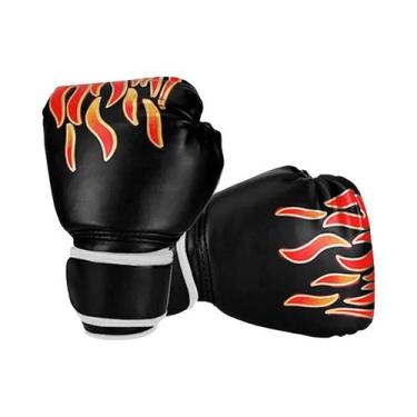 Imagem de Luvas De Boxe De Couro Para Crianças 1 Par Luvas De Treinamento De Soc