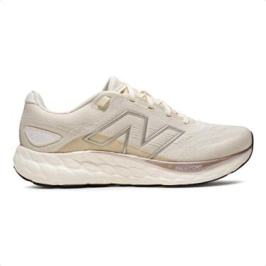 Imagem de Tênis New Balance 680 V8 Feminino, 40, Bege, Rosê