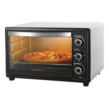 Imagem de Forno Elético de Bancada Best Preto/branco 50l 127V