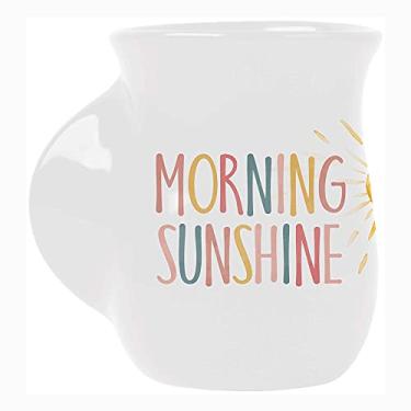 Imagem de P. Graham Dunn Morning Sunshine Caneca clássica branca 473 ml porcelana aquecedor de mãos