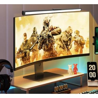 Imagem de Lightbar Monitor, Light Bar 2700-7500K, USB 5V, 1.3A, 6W, Barra de Led, Luz Dupla, 5 Ajustes de Brilho, Modo de Comutação de Toque RGB, Barra de Luz para Monitor, Lightbar Monitor, Barra de Led