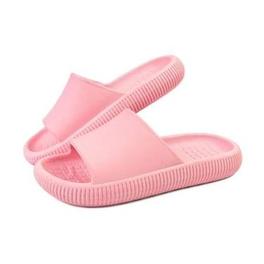 Imagem de Chinelo Nuvem Feminino e Masculino – Conforto e Leveza com Solado Soft, Ideal para o Dia a Dia(Rosa Bebê,38)