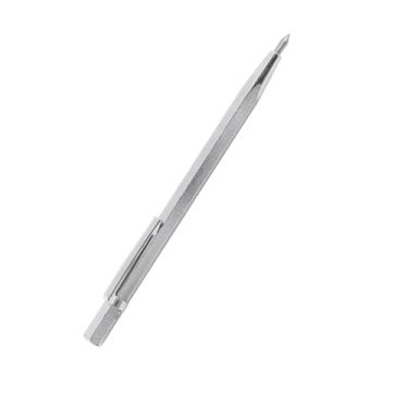 Imagem de Generic Mini Riscador, Riscador de Vidro Prático e Durável Com Clipe de Liga Preciso para Materiais Duros e Quebradiços (Prata)