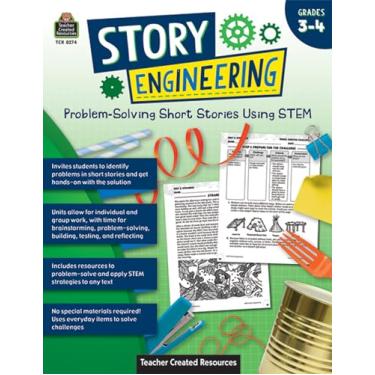 Imagem de Story Engineering: Problem-Solving Short Stories Using Stem (Gr. 3-4)