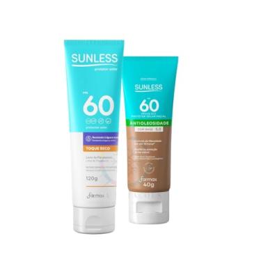 Imagem de Kit Protetor Solar Fps 60 120g + Protetor Solar Facial 5.0