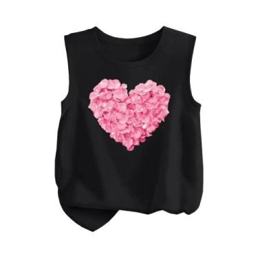 Imagem de Camiseta Regata Gráfica Sem Mangas Com Estampa De Papai Noel Para Meni