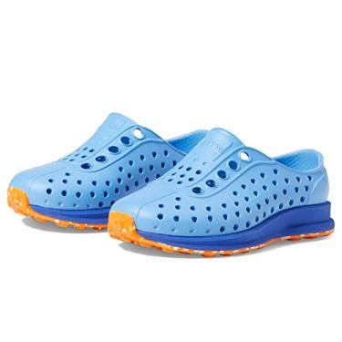 Imagem de Native Shoes Tênis infantil unissex Robbie Slip-On, Azul de descanso, azul UV/borracha salpicada urbana, 22