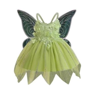 Imagem de Fantasia De Princesa Elfa Para Meninas, Vestido De Carnaval Infantil P