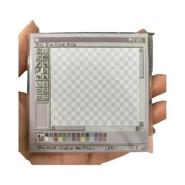 Imagem de Caderno De Desenho Retro Vintage Com 50/100 Folhas De Papel Quadrado P