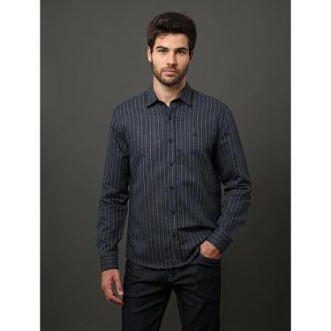 Imagem de Camisa Masculina Linen Stripes Calvin Klein Jeans-Masculino