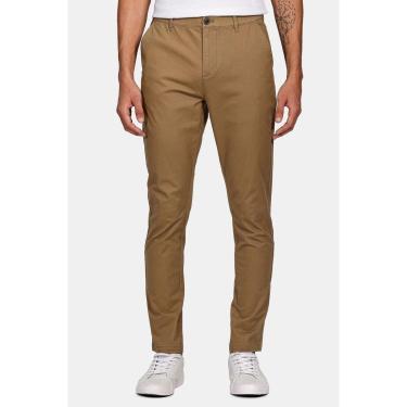 Imagem de Calça Aramis Chino Skinny Clássica Sarja Cáqui-Masculino