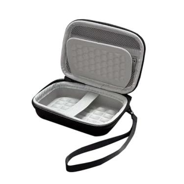 Imagem de FVDPWYE Estojo para câmera digital, bolsa de transporte versátil para pequenos acessórios, e ao desgaste, com zíper, portátil e protetora, Preto